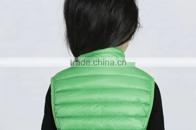 China manufacturer formal sleeveless winter jacket With Good Service
