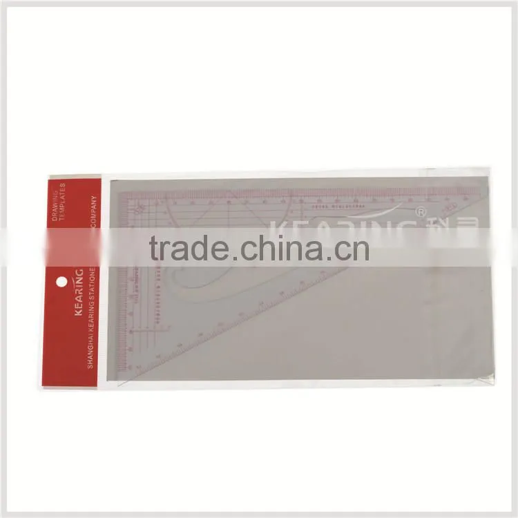 Kearing brand Scale ruler,1/4&1/5 scale, multi-function plastic straight scale ruler #8545