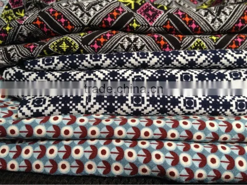 shaoxing manufacturer 100% rayon made in india dresses in fabric 100% rayon t shirts 100% rayon garment
