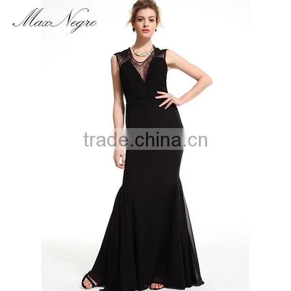 New V Neck Spaghetti Strap Online Univision Boutique Sequin Fabric Long Mermaid Evening Dress