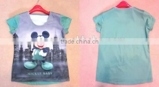 digital print with net child boys designed blouses