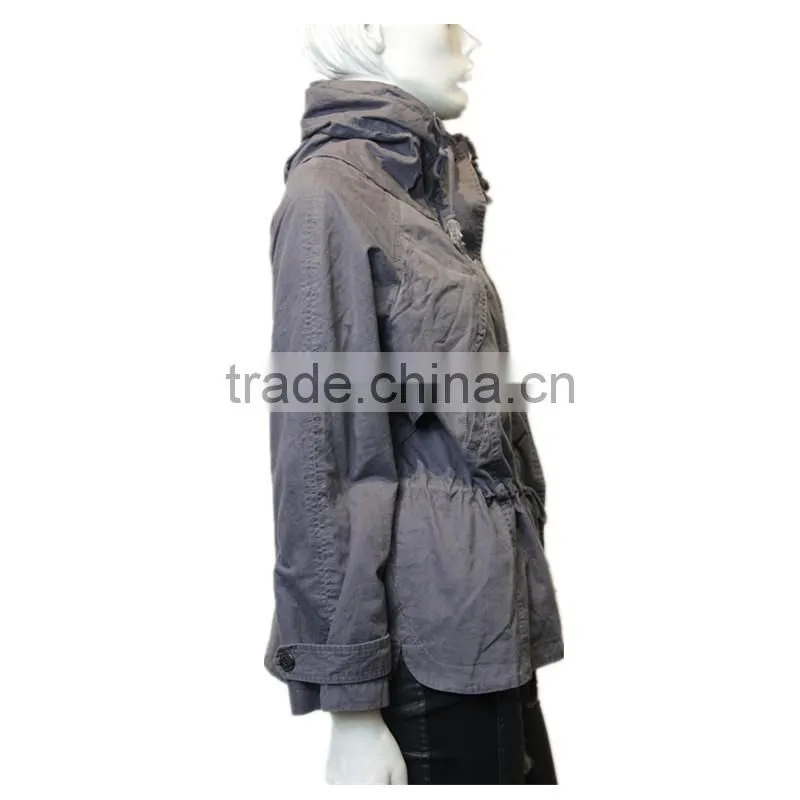 2015 High fashion women cotton casual coat winter parka coats