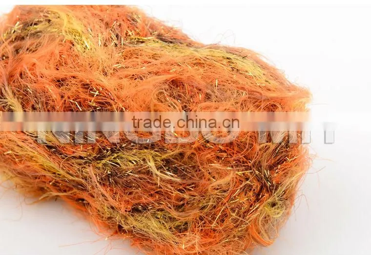 Crochet fancy yarn for hand knitting