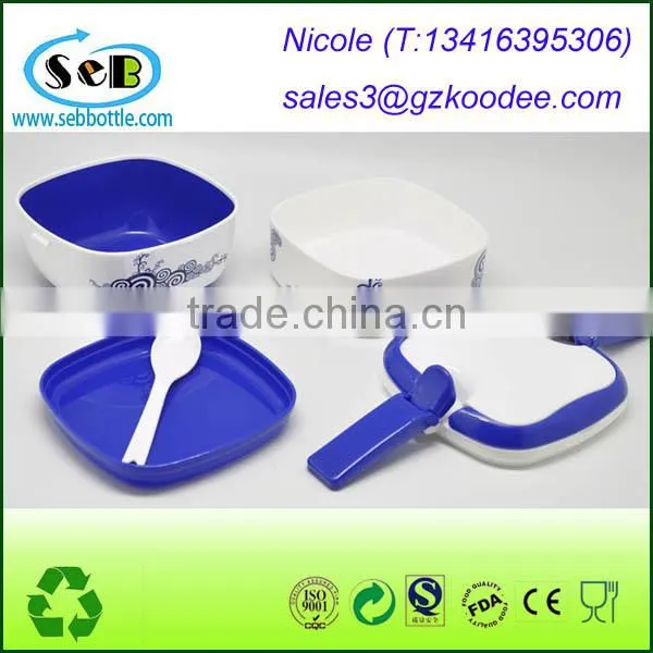 2014 hot selling!!! High-Quality+Eco-friendly+BPA free+plastic food container with lid,plastic food lunch box