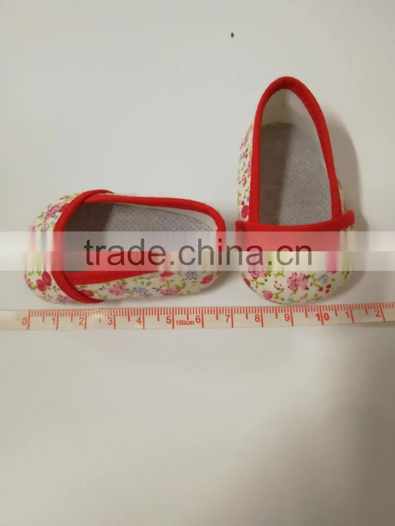 Doll shoes for 18 inch dolls 1/6 with holesale price