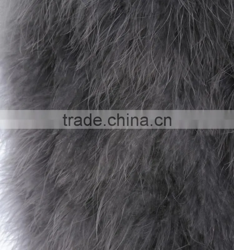 SJ007-01 Hot Sale Hooded Real Feather Clothes for Woman