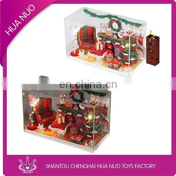 2016 Musical hot buidling block house for Chinldren