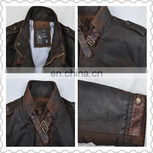 lastestfashion hot selling stylish spring thin long denim coat for men