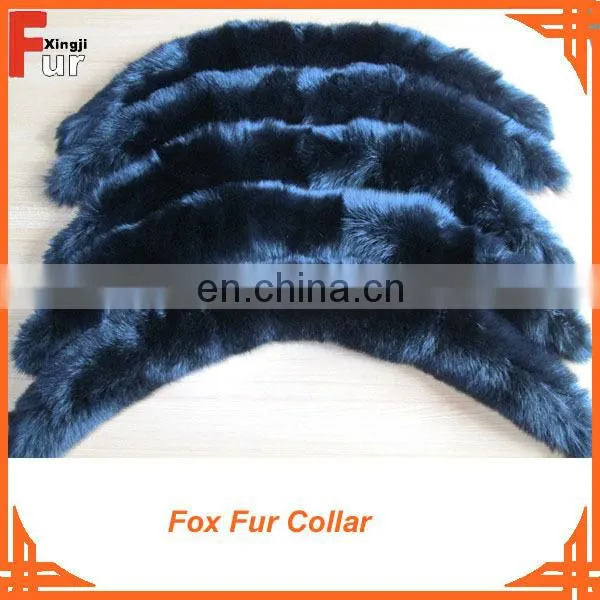 HOT SELLING 100% real fur dyed Fox Fur Collar