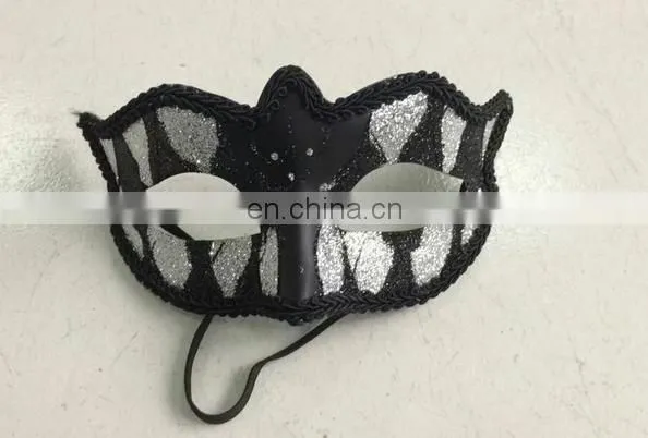 Beautifully half face PVC without feather Party Masks