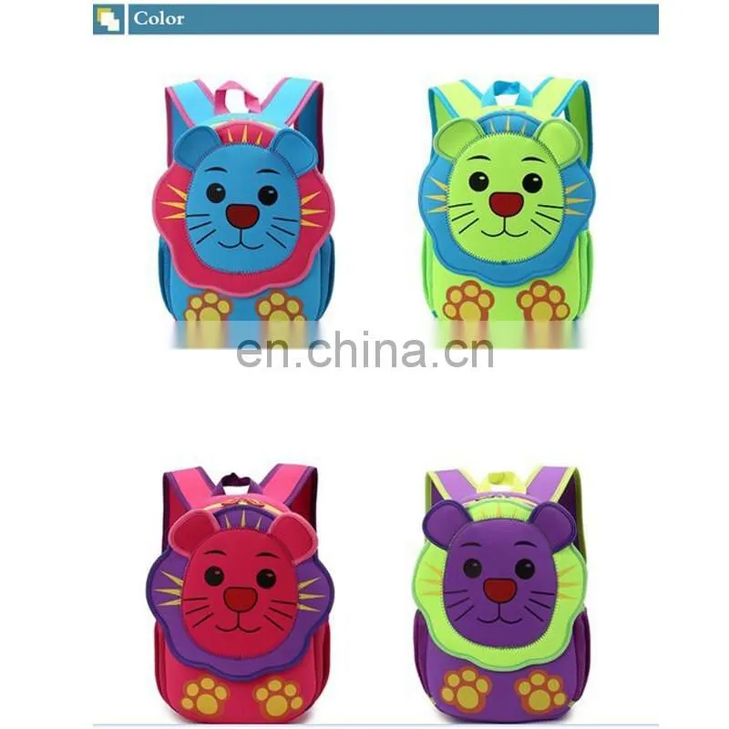 China factory OEM kids school bag set
