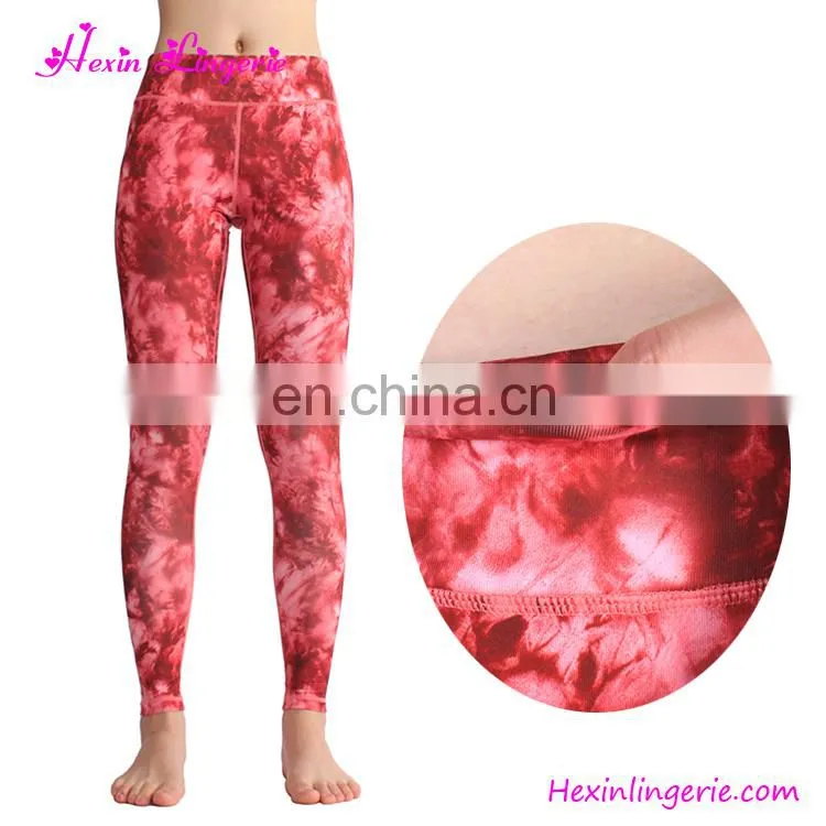 No Moq Wholesale Capri Tight High Waist Camouflage Printed Yoga Pants