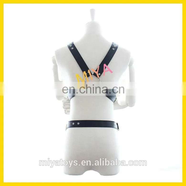 full mens body harness, body harness costumes with cock ring