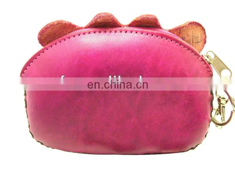 promotional cartoon coin purse wholesale women genuine leather coin purse MCP-0091