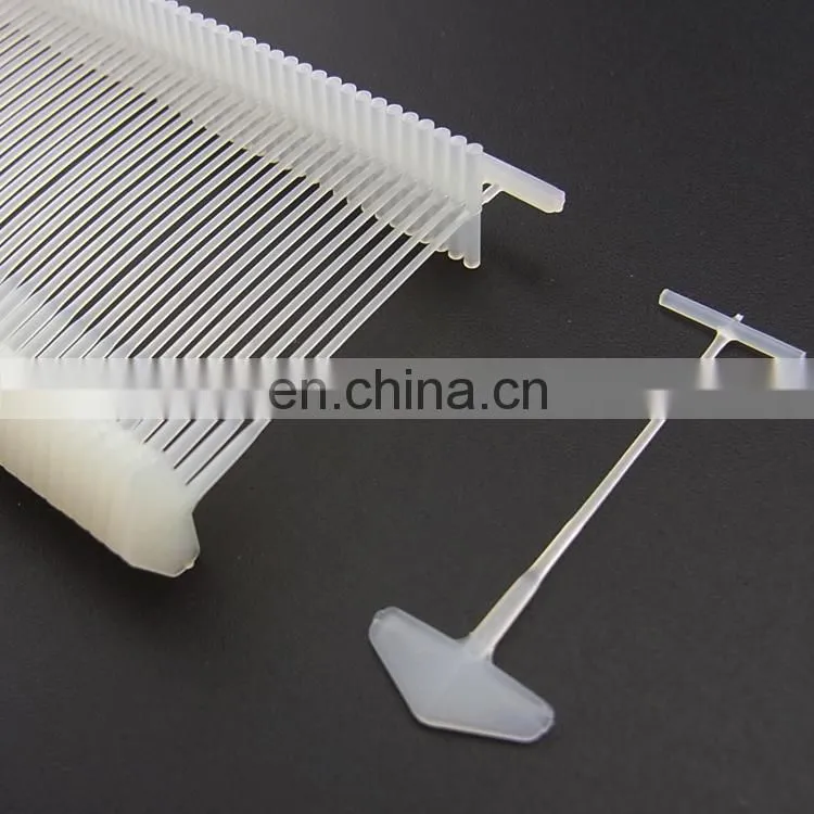 Trade Assurance Nylon Tag Pins, Clear Standard Pin