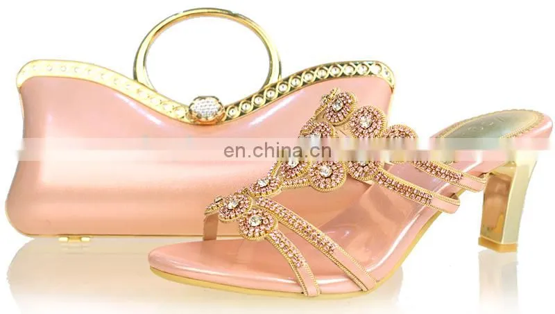 New arrival pink lady dress shoe