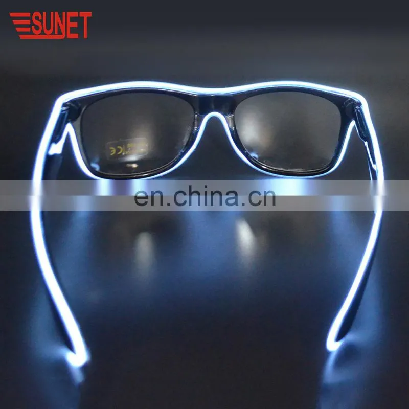 Halloween Christmas Party Decoration Sound Activated Led Glasses