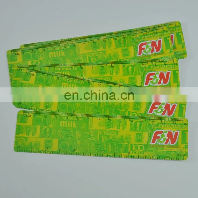 Alibaba express Hot selling custom PVC plastic ruler