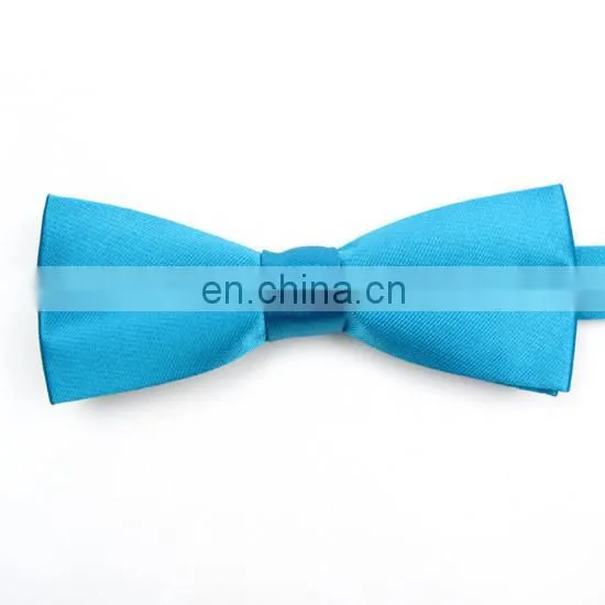 Classic Simple Design Solid Adjustable Bow Tie Bule