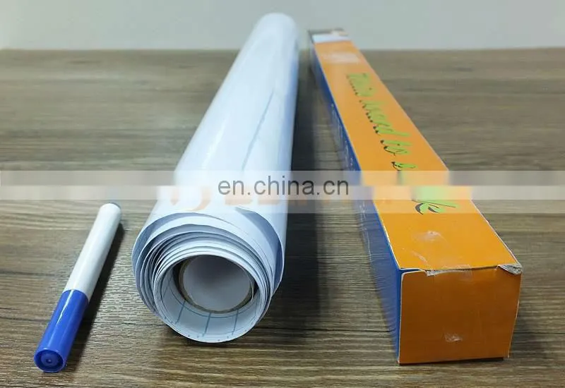 PVC Material Peel & stick Whiteboard Dry Erase Board Sticker