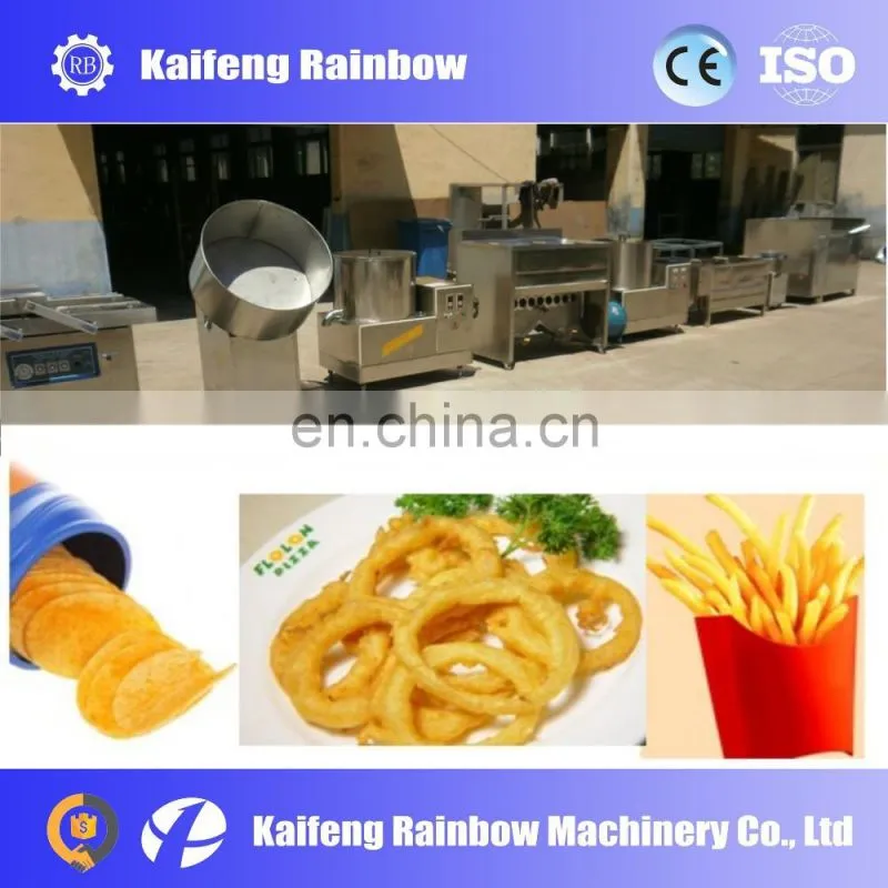 Widely Used Hot Sale Deoiling machine small scale potato chips machine,chips making machine potato