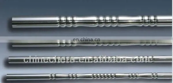 Semi-automaitc decorative metal tube machine