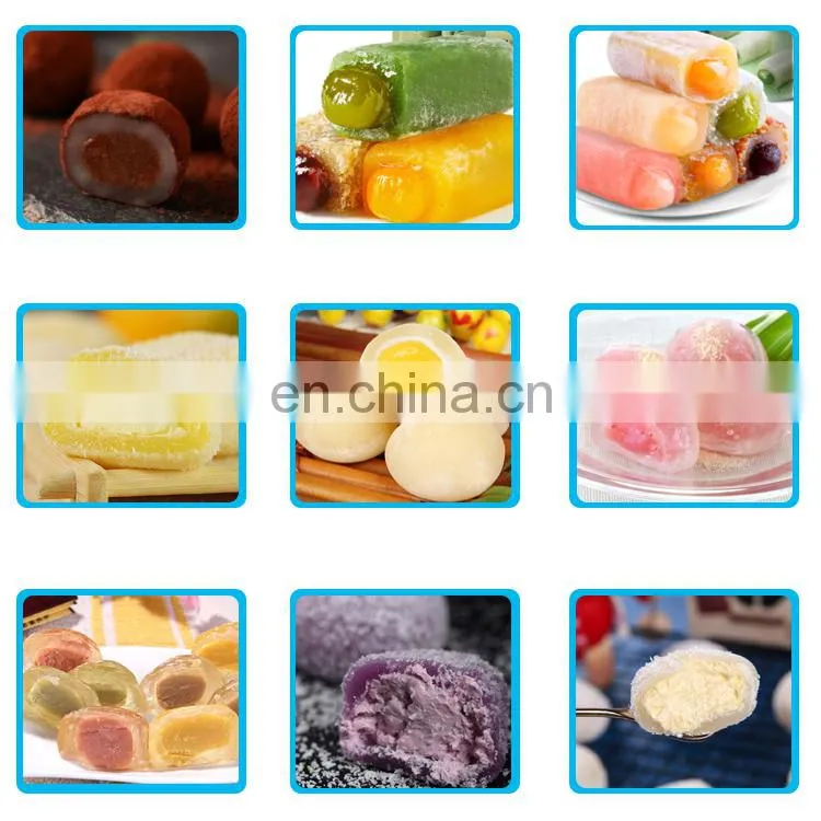 Ice Cream Mochi Making Machine/encrusting machine for mochi
