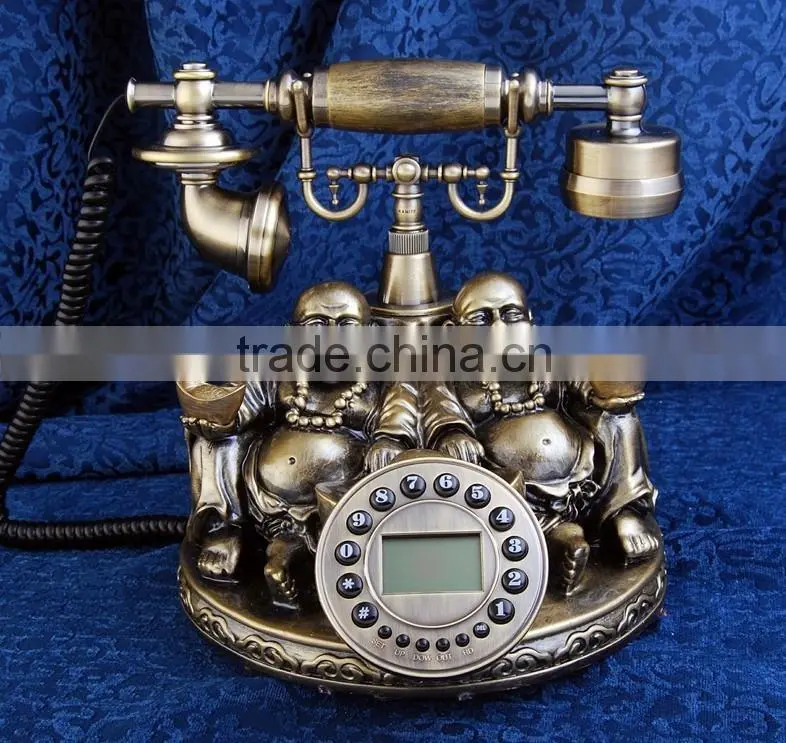 Fantasy resin telephone,retro phone