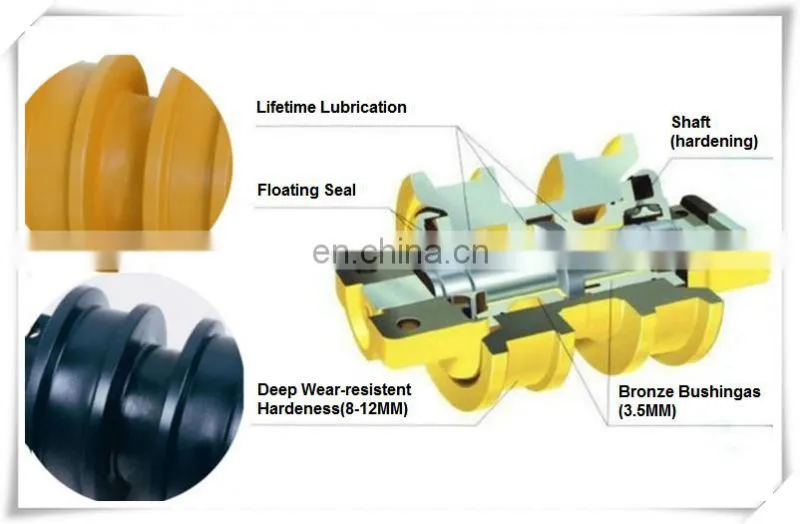 Excavator Parts Track Roller Bottom Roller
