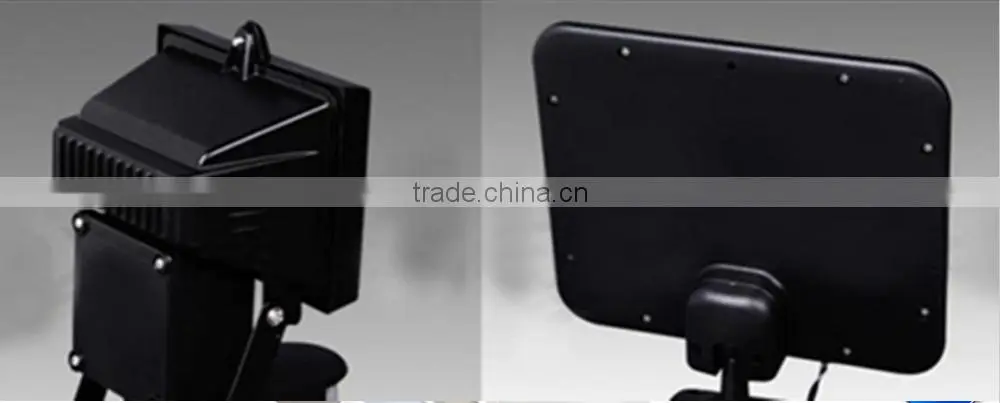Solar panel supply power led flood light with PIR Motion Sensor