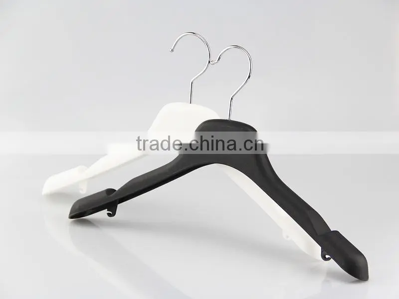 IMY-477 white plastic evening dress hanger for bridal