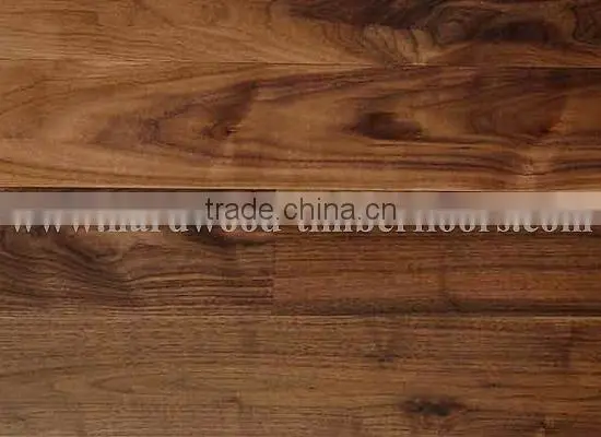 Top quality natural American walnut hardwood flooring parquet