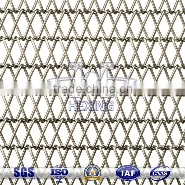 304 Stainless Steel Double Balanced Weave Conveyor Belt