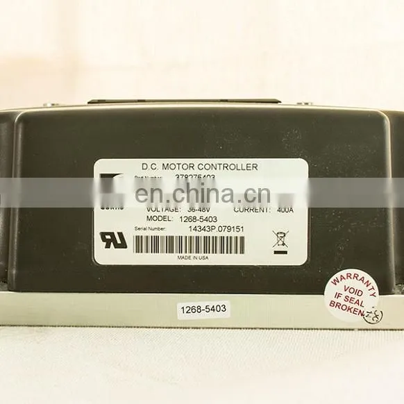 1268-5403 400A 36V/48V Replacing CURTIS Programmable DC SepEx Motor Controller