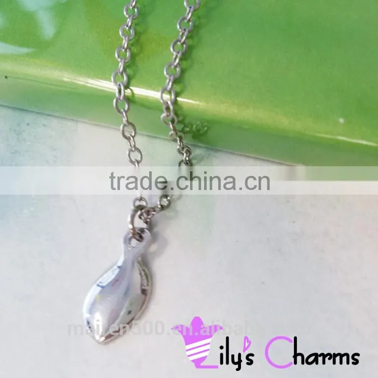 wholesale costume initial disc pendant necklace jewelry