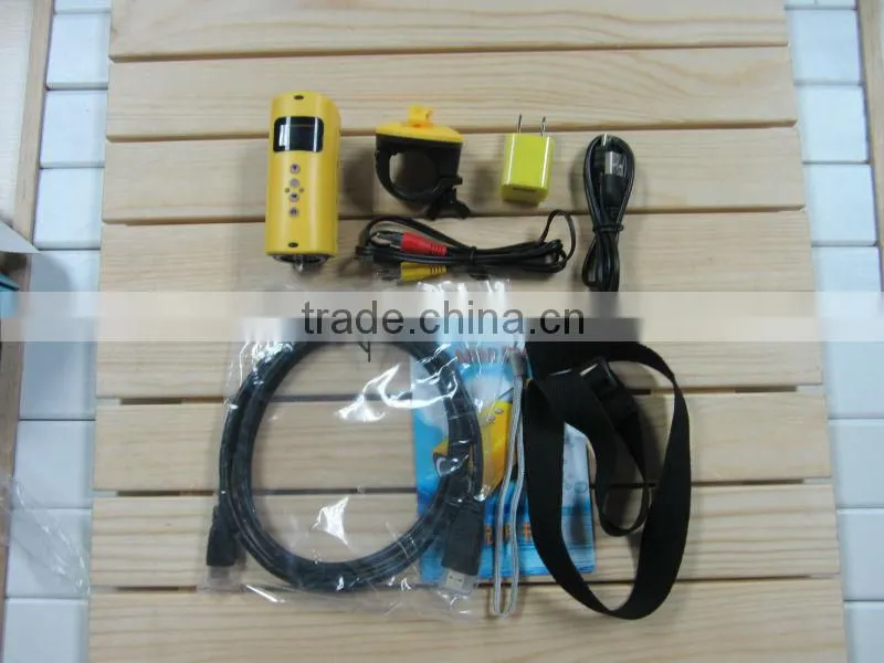 720P waterproof sport hd mini dv