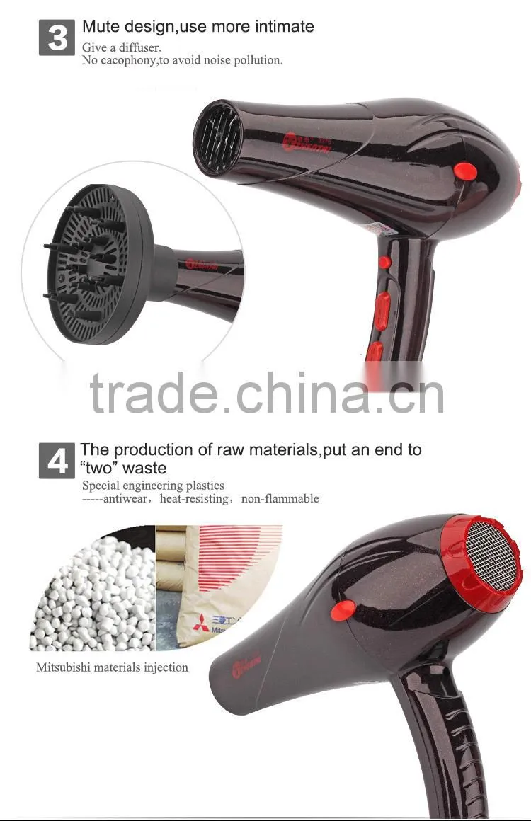 salon quality hair dryer ac motor hair dryer professional hair dryer