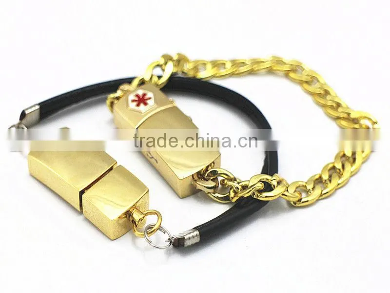 wholesale metal necklace usb flash drives