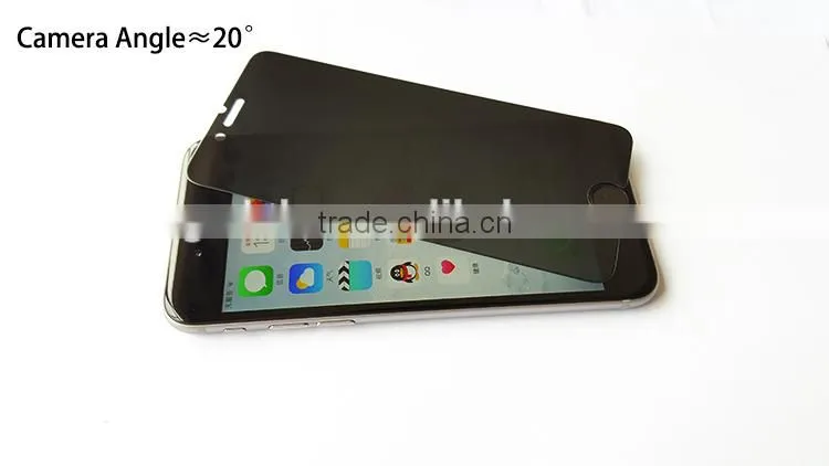 clear 9H anti-explosion tempered glass screen Factory supply privacy screen protector for iPhone 6