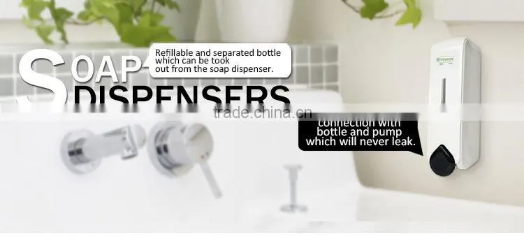 wall mounted hand wash lotion soap dispenser holder 350ml mini sigle manual wash dispenser wholesale soap gel dispenser YK1508