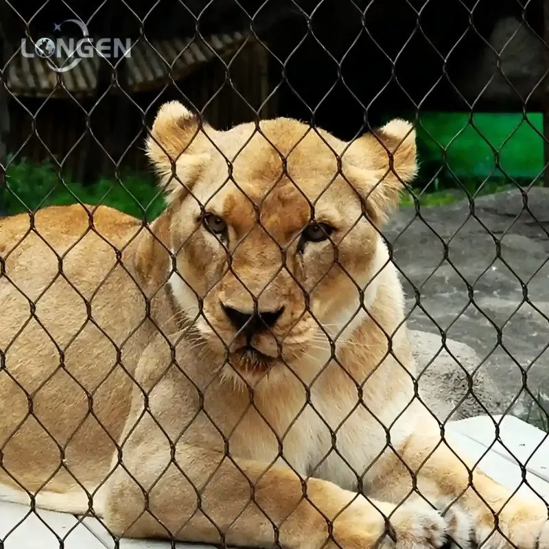 Cheetah Woven Mesh Fencing