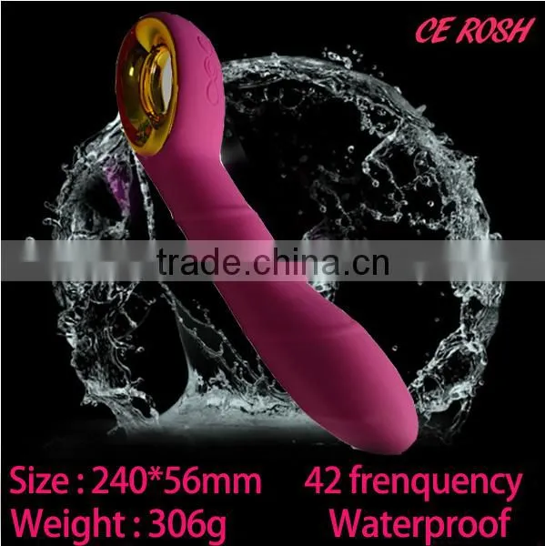 Manufacture sex toys products extra long vibrator full silicone sex toy for women