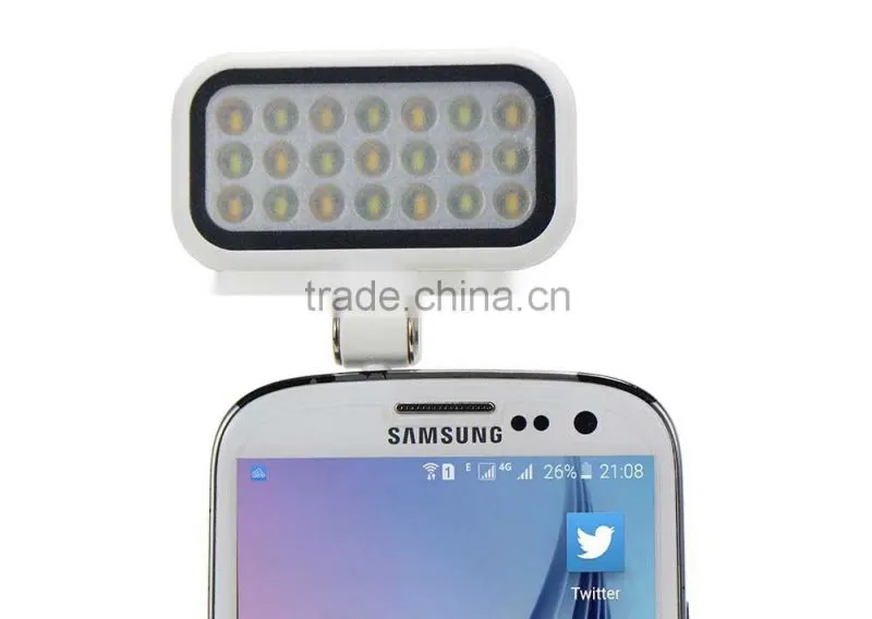 2016 Latest mobile phone accessories selfie flash led light for all smartphone