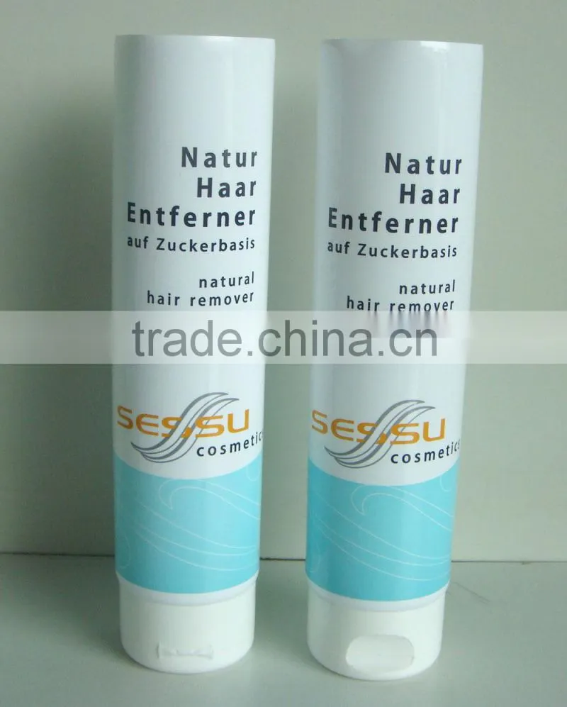 plastic packaging tube for hair extensions