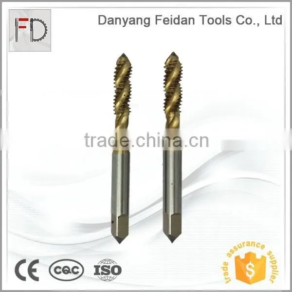 General Purpose HSS M2 Bright Finished Straight Flute Screw Tap