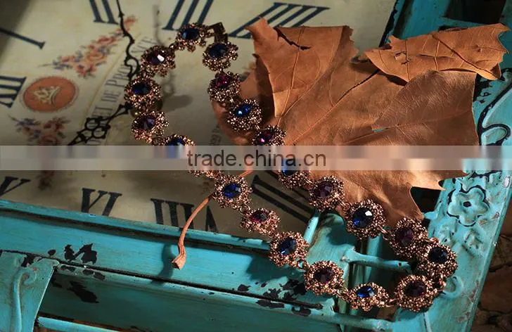 Fashion Jewelry Necklace For Lady Gemstone Luxury Necklace Short Jewelry