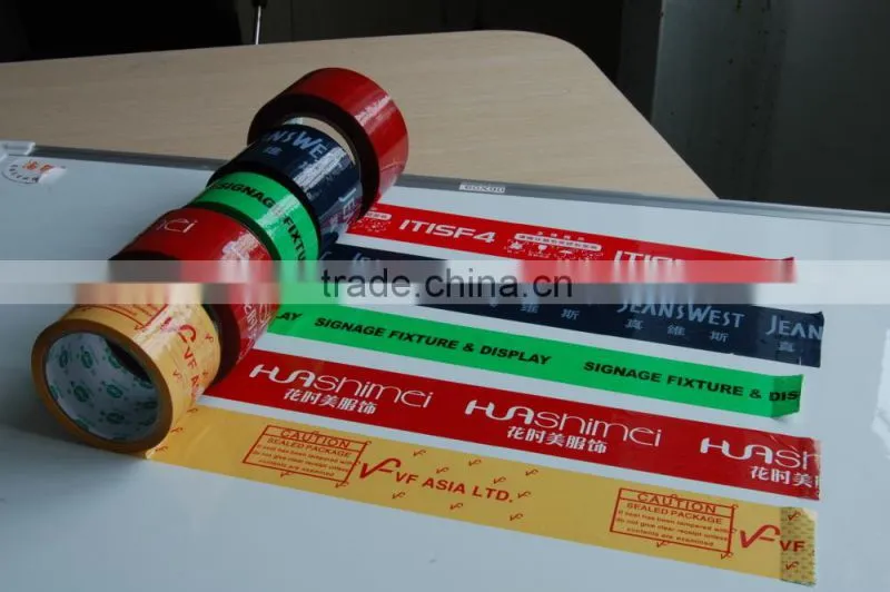 colorful Bopp custom logo printed tape
