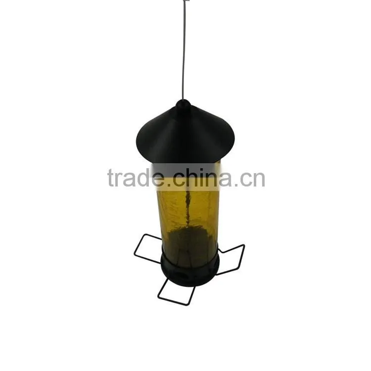 Outdoor Metal+Plastic Bird Feeder wholesale