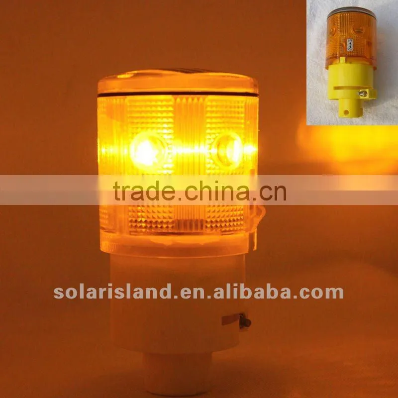 Solar powered beacon light