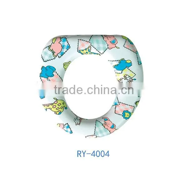 Pattern design self-cleaning children high-class PVC toilet seat